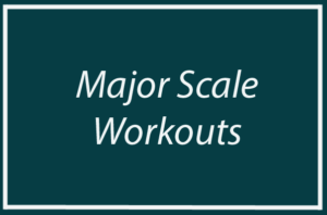 Major Scale Workouts piano video course