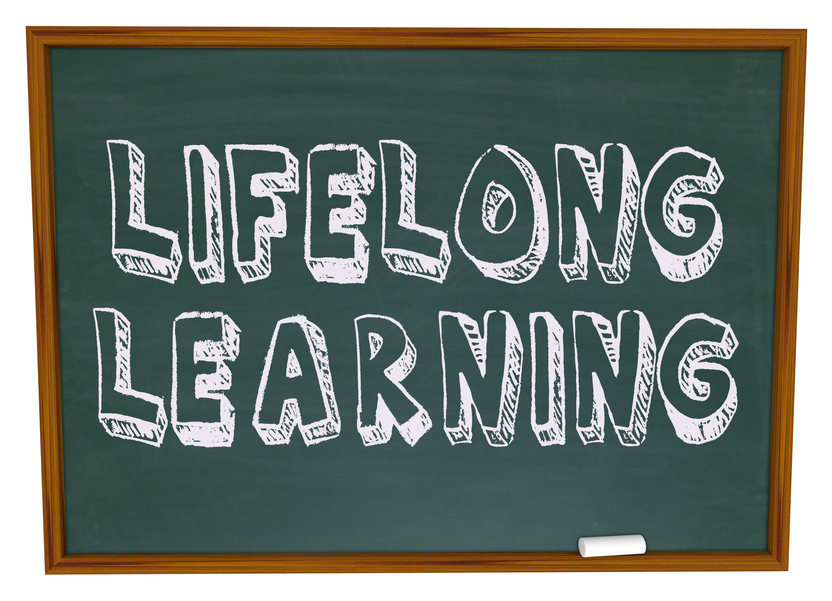 Lifelong Learning - Chalkboard
